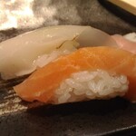お魚とおでんとお寿司1122 富久田や - ネタ分厚い