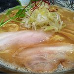 麺屋 天孫降臨 - 天降らーめん　しょうゆ650円＋麺大盛り100円
