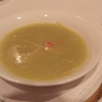 ジャスミンガーデン - フカヒレの姿煮込み 蟹肉と空豆のソース