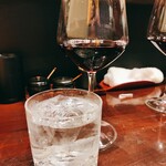 鳥田中 - 三岳ロックと同行者様からふるまわれたワイン