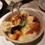 じゃがいも - ピリ辛茄子ミートグラタン