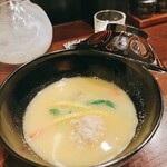 鳥田中 - 鶏スープ  白味噌仕立て