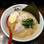 麺屋 帆のる - 家白湯麺＋味玉