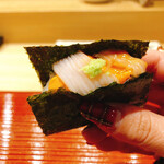 鮨旬美西川 - うにいか