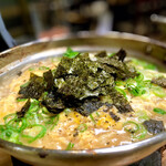 すき焼･鍋物 なべや - 完成後の雑炊