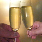 ノーザンテラスダイナー - スパークリングワインで乾杯【２０１６年３月】