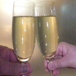 ノーザンテラスダイナー - スパークリングワインで乾杯【２０１６年３月】