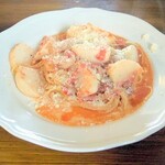 ビストロ ミレ - カブのサルシッチャのトマトソース