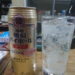伊勢屋酒店 - 酎ハイハイボールロング。