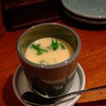 お通し、茶碗蒸し