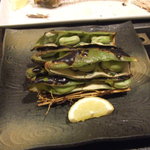 舟磯 - 焼き空豆