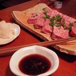 ん。 - 三梨牛カルビ