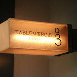 TABLE O TROIS - 