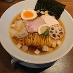 らあめん あじるく - 秋刀魚節醤油らあめん　\900(20-03)