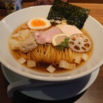 らあめん あじるく - 秋刀魚節醤油らあめん　\900(20-03)