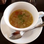 ピッツェリア ゼータ ドゥエ - サラダスープ