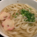 うどん白石 - かけうどん