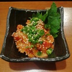 真面目焼鳥 助平 - えんがわのなんとか？（400円くらい？）