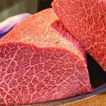 Yakiniku HONMA - 今回は仙台牛のトウガラシ、肉質最高です