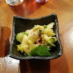 真面目焼鳥 助平 - セロリ浅漬け（300円）