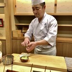 日本橋蛎殻町 すぎた - 美しい所作