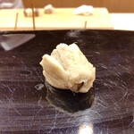 日本橋蛎殻町 すぎた - 穴子握り 塩と煮詰め ハーフ＆ハーフ