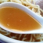 麺や しし丸。 - 魚介香るWスープ