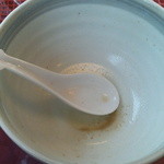 麺や しし丸。 - 久しぶりにスープまで全て飲み干しました!!