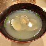 日本橋蛎殻町 すぎた - 浅利の椀