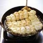 ホワイト餃子 - 自宅焼き「餃子を裏返し3分」