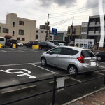 Yumefuusha - 政所駐車場、市営のＰのようで広いです