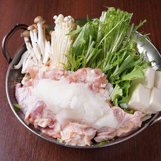 sushiizakayamangetsu - 鶏塩みぞれ鍋