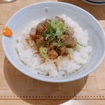 自家製麺 のぼる - チャーシュー丼