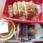 松のや - 味噌かつ丼　単品¥550(税込)　全容