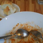 ボーノ - パン 追加  お掃除開始