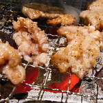 ホルモン焼肉 ぶち - ガリ焼きの図