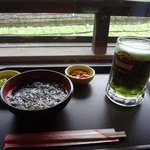 レストラン 大王 - わさびビールとわさびトコロテン