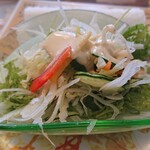 梅乃食堂 - サラダ(チーズドレッシング)