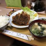 大富士 - トンカツ定食850円（税込）