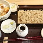 立川熟成寝かせ蕎麦たかや - サービスランチ(カツ丼とそば)
