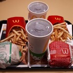 McDonald's - ベーコンレタスバーガーセット・チーズバーガーセット