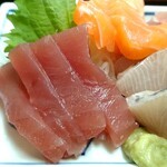 さんばし - 造り定食のマグロ赤身