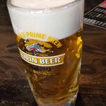 恒豐館 - 生ビール