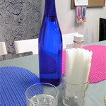 気ままなキッチン - お冷やの瓶はシャレオツ！