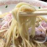 らぁめん小池 - 山椒香るラーメン麺リフト