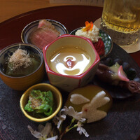 季節料理 姿 - 前菜盛り1500円はお値打ち