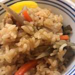 麺乃庄つるまる饂飩 - 鶏めし