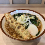 そばの神田 東一屋 - アサソバビンボー！　
      朝そば＋ちくわ天！