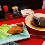 Masunosuke - マグロの唐揚げ、つぶ貝煮