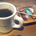 Royal Garden Cafe - CURRY LUNCH(レッドカレー ロースト野菜添え/グリーンサラダ/スープ/コーヒー)(1846円)